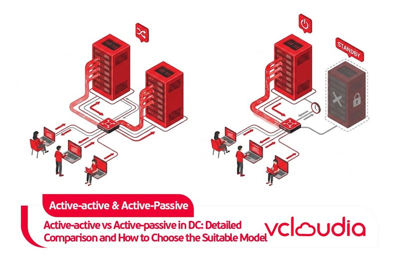 Active-active vs Active-passive in Data Centers: Detailed Comparison and How to Choose the Suitable Model