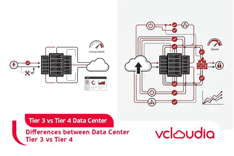 Differences between Data Center Tier 3 vs Tier 4