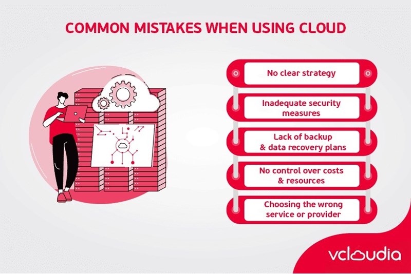 5 common mistakes that make cloud adoption ineffective for businesses