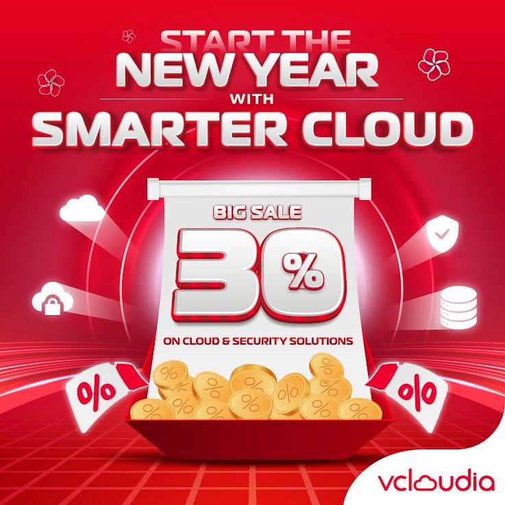 START THE NEW YEAR WITH SMARTER CLOUD - SALE UP TO 30% OFF CLOUD & SECURITY SOLUTIONS