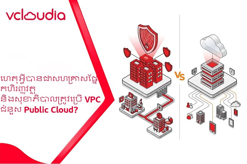 ហេតុអ្វីបានជាសហគ្រាសផ្នែកហិរញ្ញវត្ថុ និងសុខាភិបាលត្រូវប្រើ VPC ជំនួស Public Cloud?