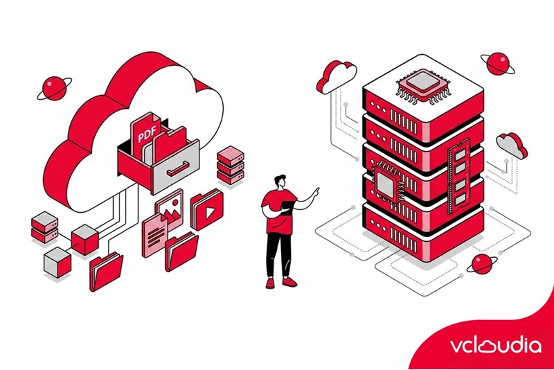 How does Cloud Storage differ from Cloud Server?