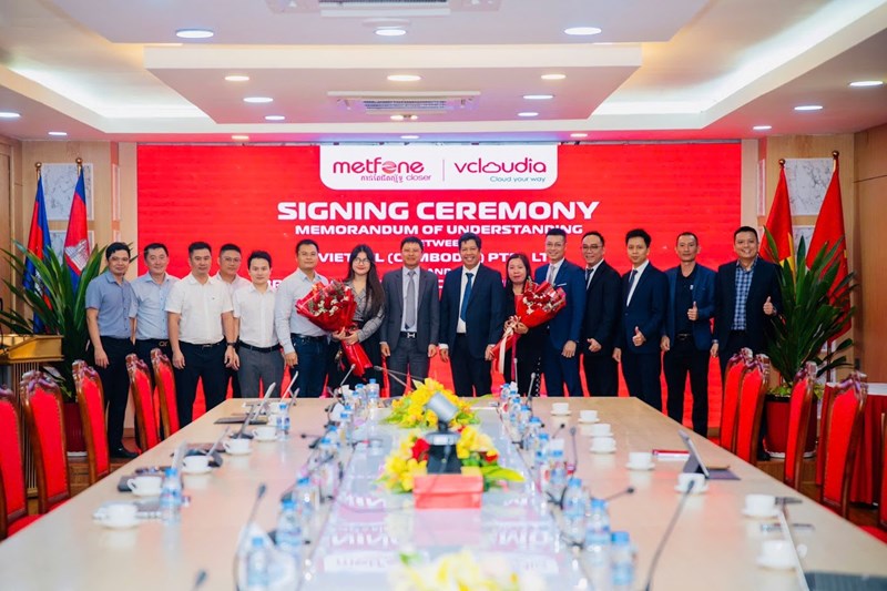 VCLOUDIA AND METFONE SIGN STRATEGIC PARTNERSHIP – BUILDING A COMPREHENSIVE CLOUD ECOSYSTEM IN CAMBODIA - 2