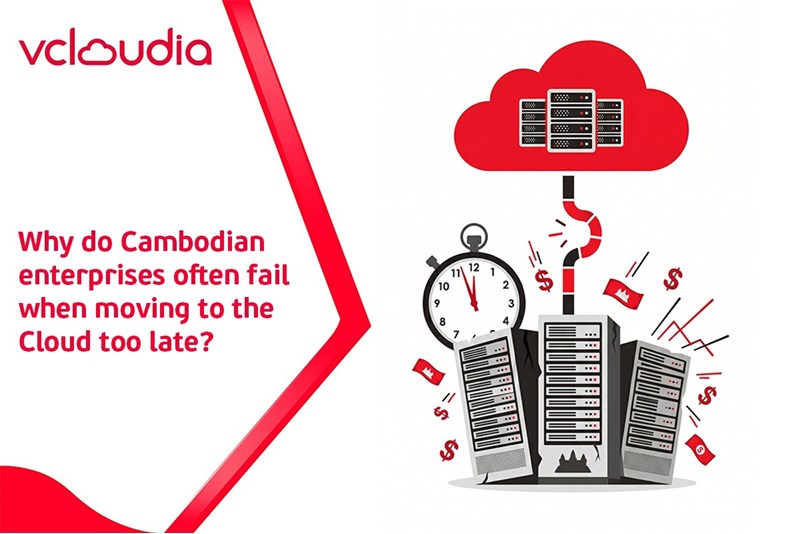Why do Cambodian enterprises often fail when moving to the Cloud too late?