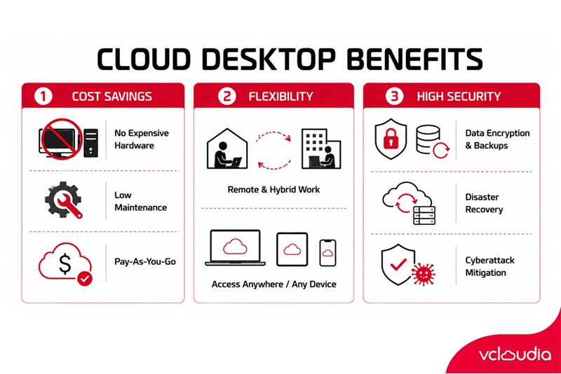 Benefits of Cloud Desktop for businesses