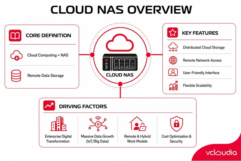 Factors driving the demand for cloud and Cloud NAS usage